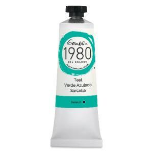 Gamblin 1980 Oil Colors (1.25oz/37ml) Teal  7676