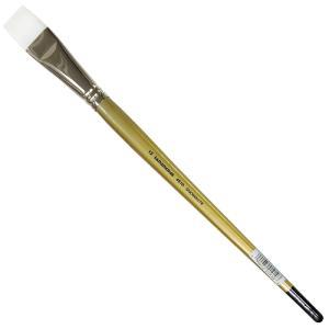 Royal Langnickel Snowhite Taklon Brush - Long Handle, Bright #12