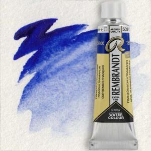 Royal Talens Rembrandt Watercolour - (0.3oz/10ml) French Ultramarine Blue