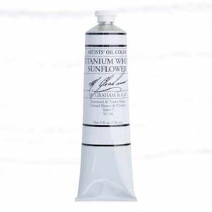 M. Graham & Co. Oil Paint - (5oz/150ml) Titanium White Sunflower