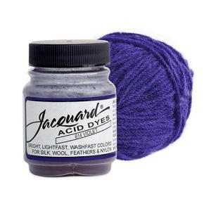 Jacquard Acid Dyes for Protein and Synthetic Fibers - (.5oz) Violet