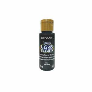 DecoArt Americana Gloss Enamels Paint -Black