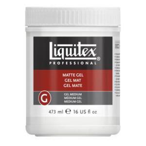 Liquitex Professional Gel Medium - (16oz/473ml) Matte Gel