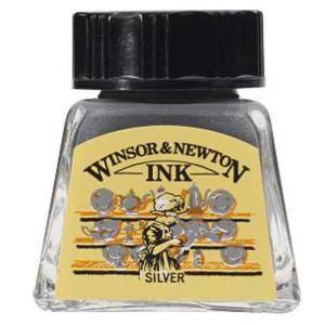 Winsor & Newton Dye-Based Drawing Ink - Silver