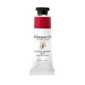 Richeson Shiva Series Oil Paint - (1.25oz/37ml) Quinacridone Red