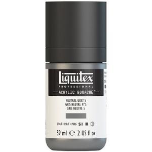 Liquitex Professional Acrylic Gouache Paint - (2oz/59ml) Neutral Gray 5