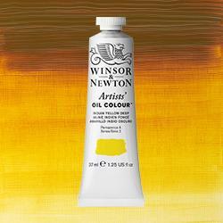 Winsor & Newton Artists' Oil Colour Paint - (1.25oz/37ml) Indian Yellow Deep