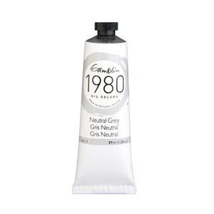 Gamblin 1980 Oil Colors – (1.25oz/37ml) Neutral Grey