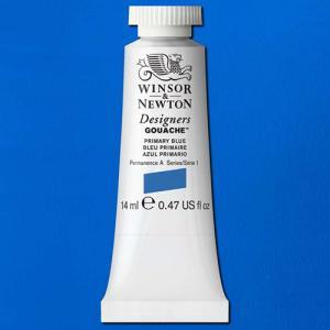 Winsor & Newton Designers Gouache  (0.47oz/14mL) Primary Blue