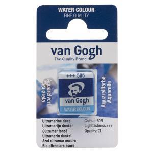 Royal Talens Van Gogh Water Colour Half Pan - Ultramarine Deep
