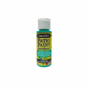 DecoArt Patio Paint Outdoor Acrylic - (2oz/59ml) Emerald Ocean