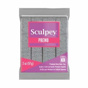Sculpey Premo Oven-Bake Clay (2oz bar) - Gray Granite