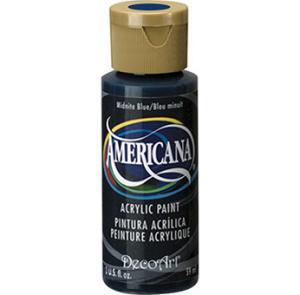 DecoArt Americana Acrylic Paint - (2oz/59ml) Midnite Blue