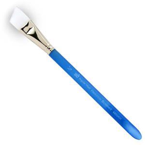 Princeton Summit 6850 Series White Synthetic Brush for Watercolor & Acrylic - Angle Shader 3/4"