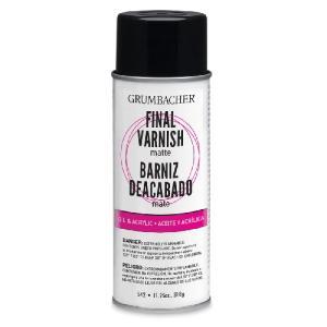 Grumbacher Final Varnish Spray - (11.25oz) Matte