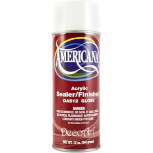DecoArt Americana Acrylic Spray Sealer - (12oz) Gloss