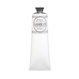 Gamblin Artist’s Oil Colors – (5.07oz/150ml) Portland Grey Medium