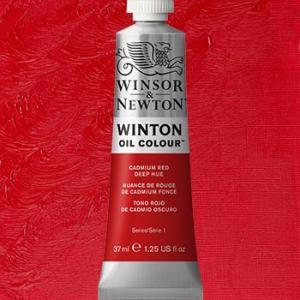 Winsor & Newton Winton Oil Colour Paint - (6.75oz/200ml) Cadmium Red Deep Hue