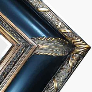 Series 9206 Black Gold Ornate Frame - 20" x 24"