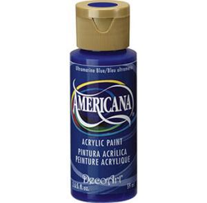 DecoArt Americana Acrylic Paint - (2oz/59ml) Ultramarine Blue