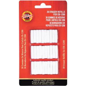 Koh-I-Noor Battery Operated Eraser Refills - (30 Pack)