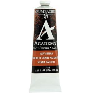 Grumbacher Academy Oil Paint - (5oz/150ml) Raw Sienna