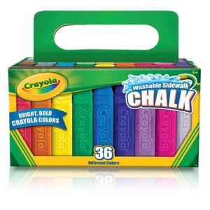 Crayola Sidewalk Chalk - (36 Pack) Assorted Colors