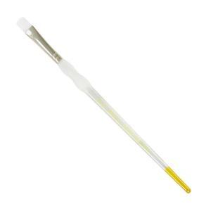 Royal Langnickel Soft-Grip White Taklon Brush - Short Handle, Bright #4