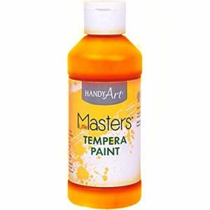 Handy Art Little Masters Tempera Paint - (8oz/237ml) Orange