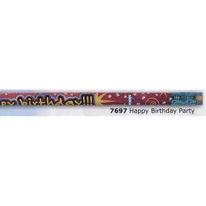 Happy Birthday Party No. 2 Pencil