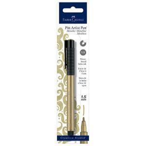 Pitt Artist Pen 1.5mm Bullet Nib- Gold