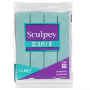 Sculpey III Oven-Bake Clay (2oz bar) - Aqua