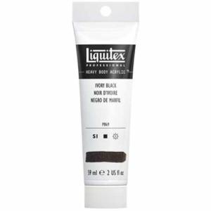 Liquitex Professional Heavy Body Acrylic Paint - (2oz/59ml) Ivory Black