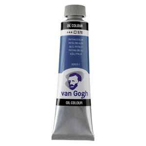 Royal Talens Van Gogh Oil Colour - (1.4oz/40ml) Phthalo Blue