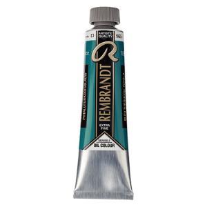 Royal Talens Rembrandt Oil Colour - (1.4oz/40ml) Phthalo Turquoise Blue