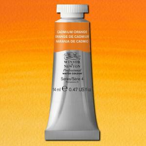 Winsor & Newton Professional Water Colour – (.47oz/14ml) Cadmium Orange