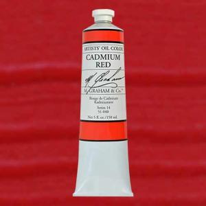 M. Graham & Co. Oil Paint - (5oz/150ml) Cadmium Red