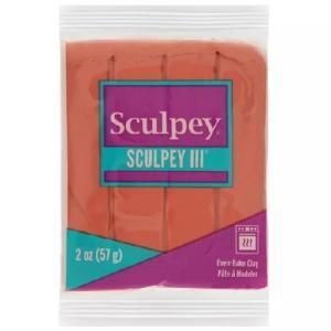 Sculpey III Oven-Bake Clay (2oz bar) - Coral