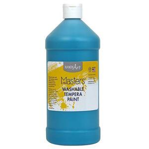 Handy Art Little Masters Washable Tempera Paint - (32oz/946ml) Turquoise