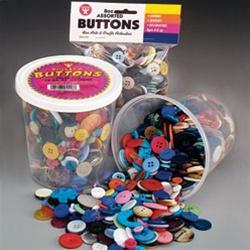Hygloss Buttons Assortment 8oz Bag