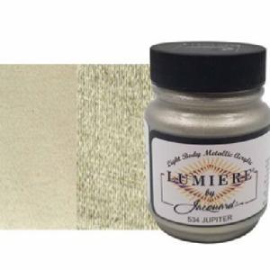 Jacquard Lumiere Metallic Fabric Paint - (2.25oz/70ml) Jupiter 1534
