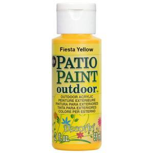 DecoArt Patio Paint Outdoor Acrylic - (2oz/59ml) Fiesta Yellow