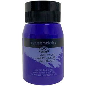 Royal Langnickel Essentials Acrylic Paint - (16.9oz/500ml) Dark Cobalt Violet