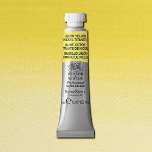 Winsor & Newton Professional Water Colour – (.17oz/5ml) Lemon Yellow Hue