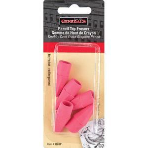 General Grip Eraser Caps-5ct