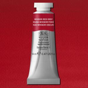 Winsor & Newton Professional Water Colour – (.47oz/14ml) Winsor Red Deep