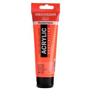 Royal Talens Amsterdam Acrylic Paint - (4.1oz/120ml) Reflex Orange