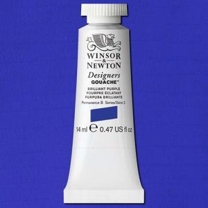 Winsor & Newton Designers Gouache  (0.47oz/14mL) Brilliant Purple