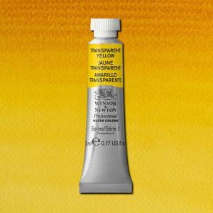Winsor & Newton Professional Water Colour – (.17oz/5ml) Transparent Yellow