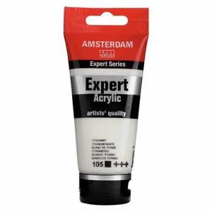 Amsterdam Expert Acrylic 75ML- Titanium White (105)